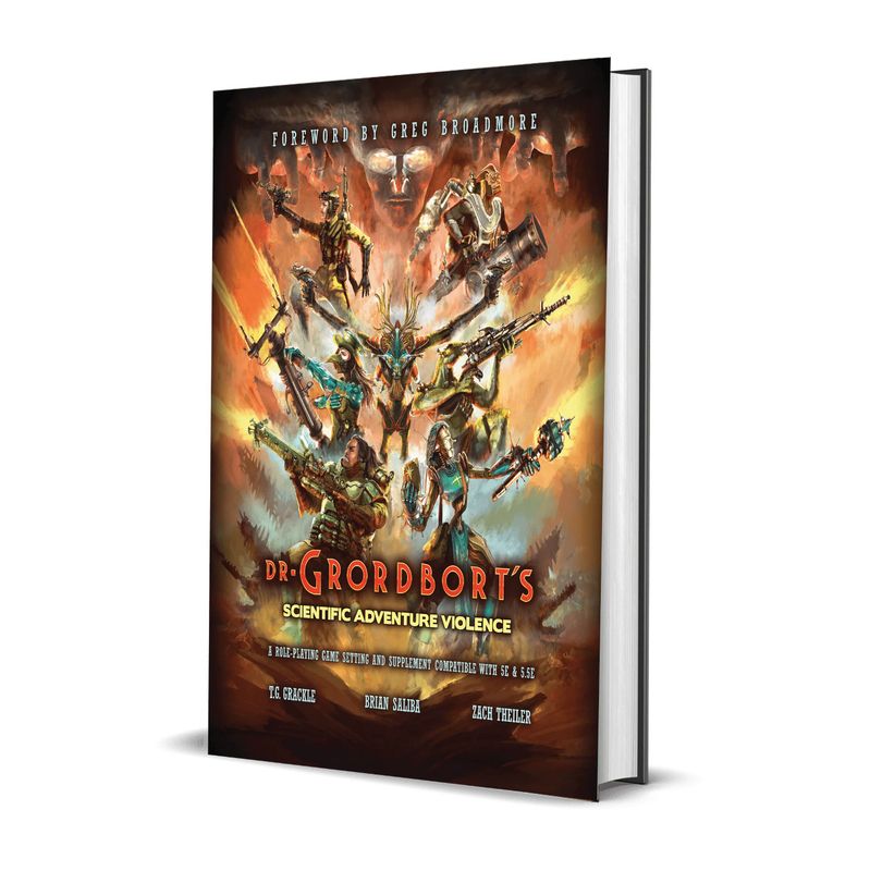 Dr. Grordbort's: Scientific Adventure Violence Setting Book (5E)