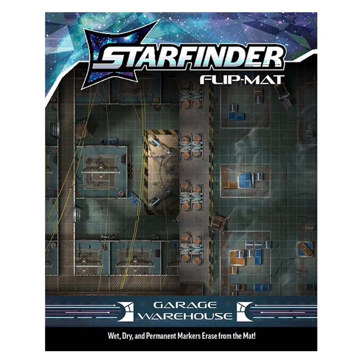 SF Starfinder Flip-Mat Garage Warehouse