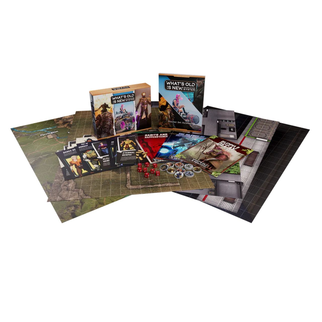 WOIN What&#39;s OLD is NEW Roleplaying System Starter Box Set