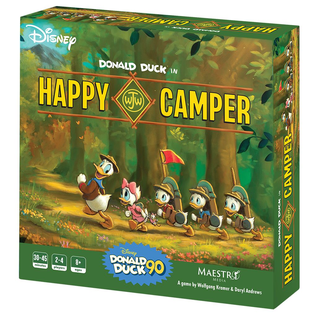 Donald Duck In Happy Camper