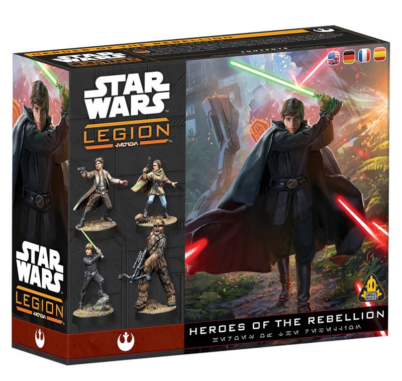 Star Wars Legion - Heroes Of The Rebellion Character Pack