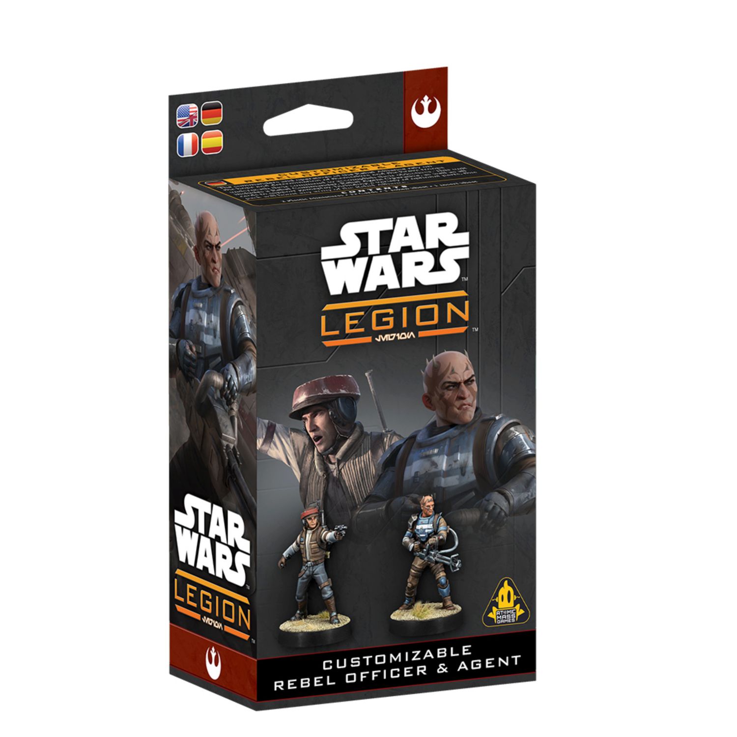 Star Wars Legion - Customizable Rebel Officer and Agent