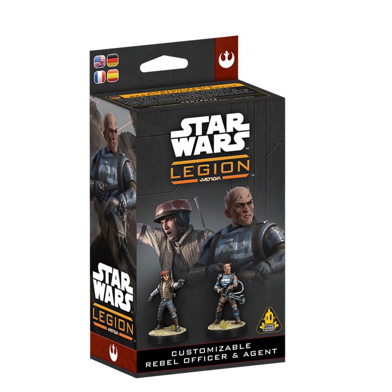 Star Wars Legion - Customizable Rebel Officer and Agent