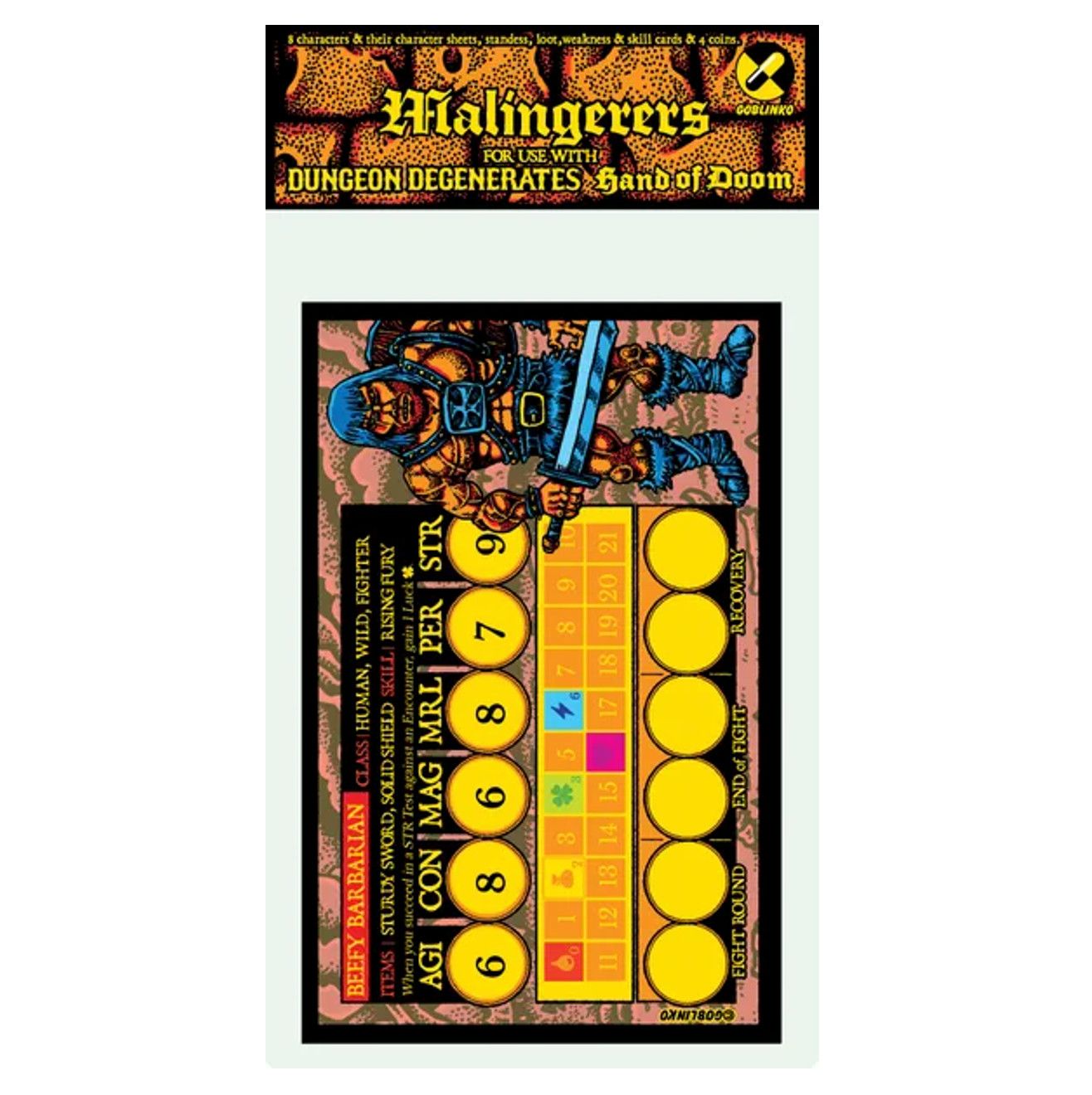 Dungeon Degenerates - Malingerers Expansion