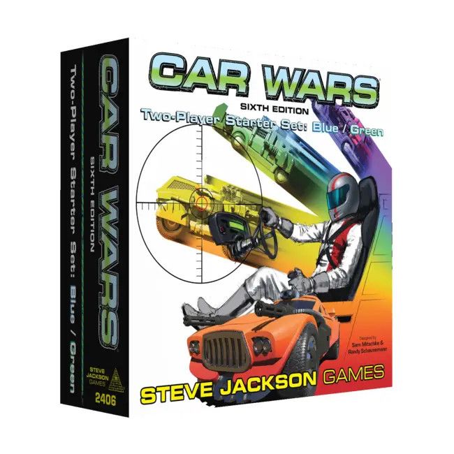 Car Wars 6th Edition 2 Player Starter Blue/Green
