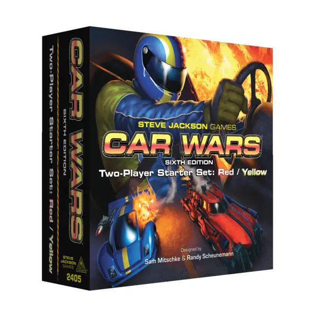 Car Wars 6th Edition 2 Player Starter Red/Yellow