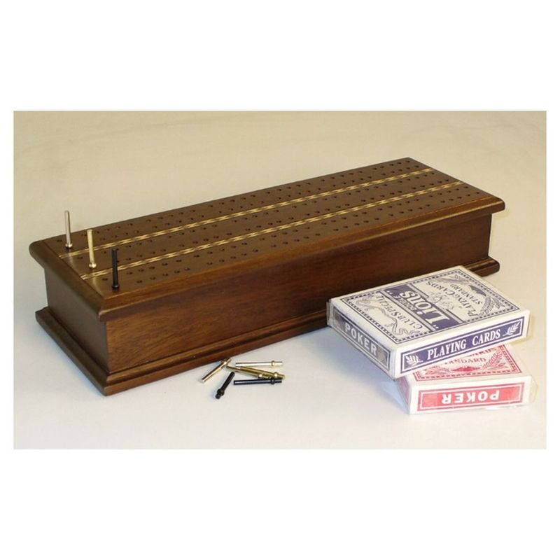 Cribbage Deluxe Walnut