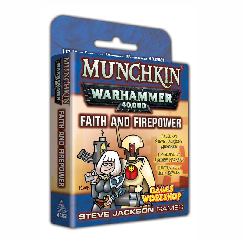 Munchkin Warhammer 40K - Faith &amp; Firepower Expansion