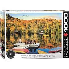 Lakeside Cottage Quebec 1000pc Puzzle