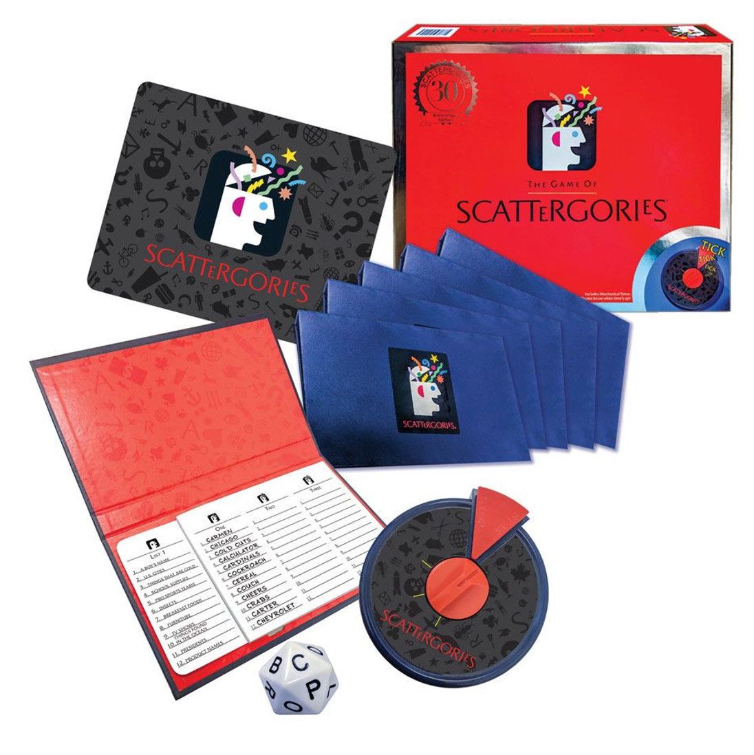 Scattergories 30th Anniversary Edition