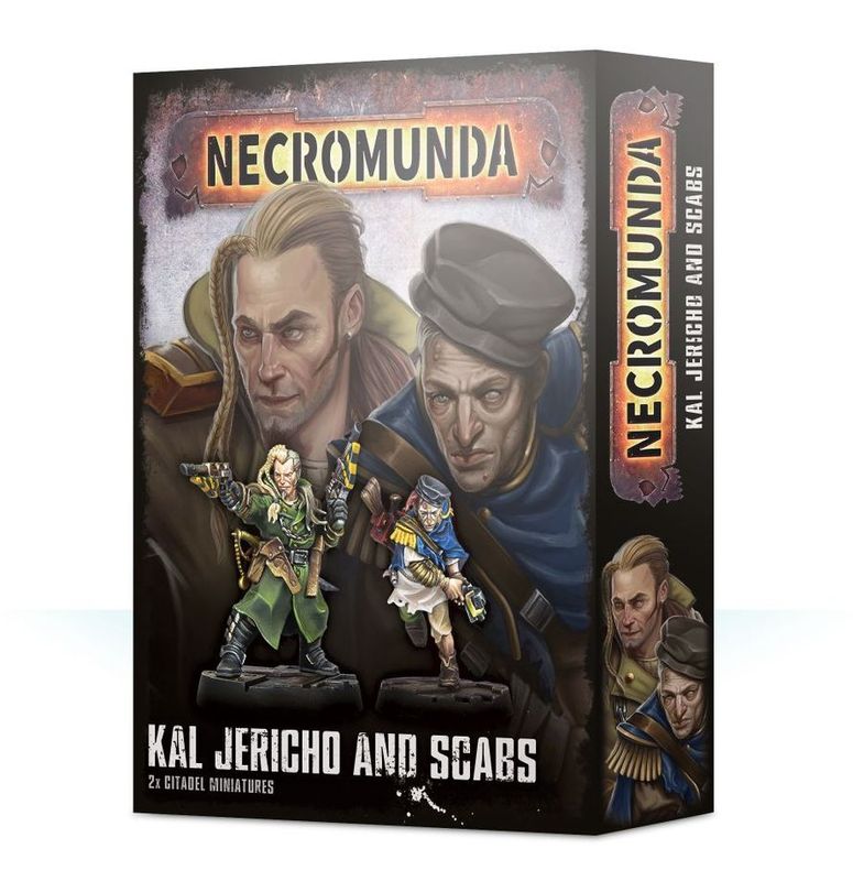 OOP 300-38 Kal Jericho &amp; Scabs - Necromunda