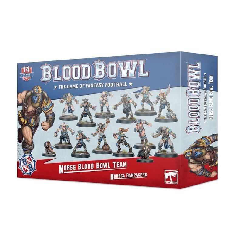 202-24 Norsca Rampagers Norse Team - Blood Bowl