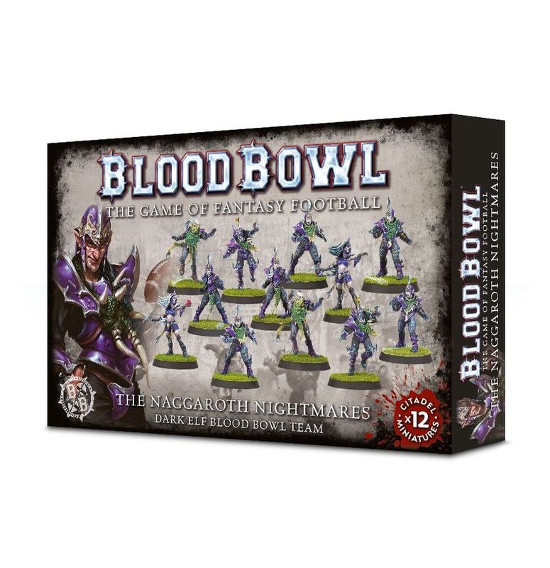 200-54 Naggaroth Nightmares Dark Elf Team - Blood Bowl