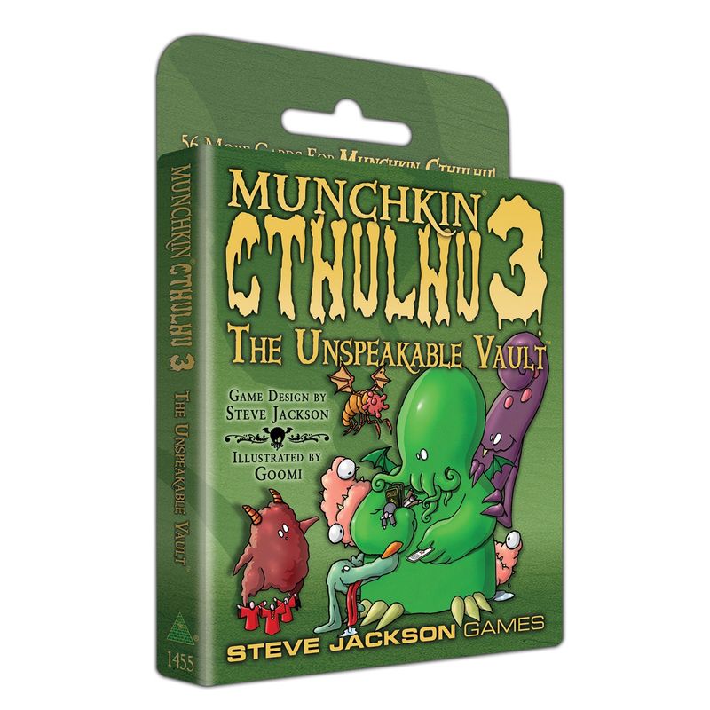 Munchkin Cthulhu 3 Unspeakable Vault Expansion
