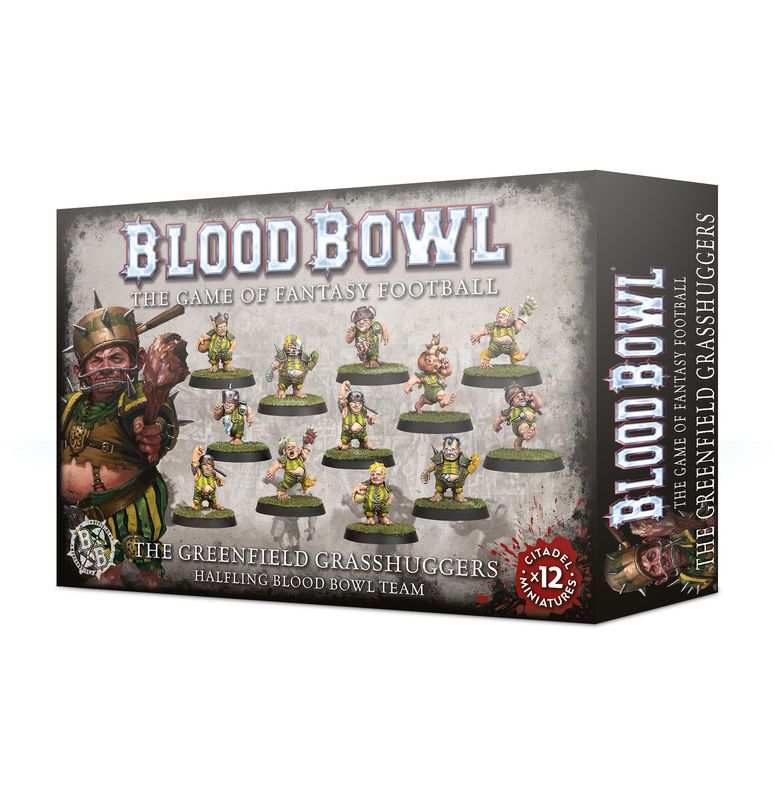 200-65 Greenfield Grasshuggers Halfling Team - Blood Bowl