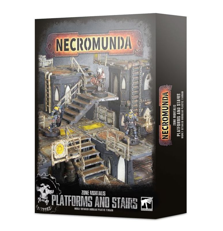 300-49 ZM Platforms and Stairs - Necromunda