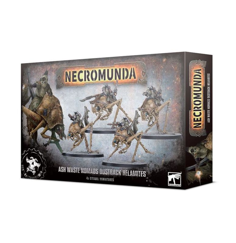 300-97 Nomads Dustback Helamites - Necromunda