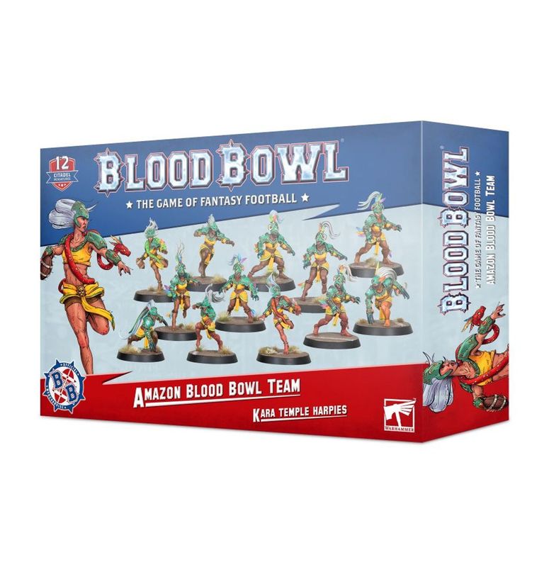 202-26 Kara Temple Harpies Amazon Team - Blood Bowl
