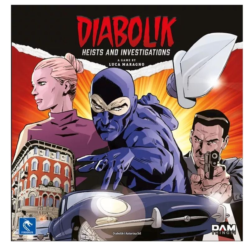 Diabolik Heists and Investigations