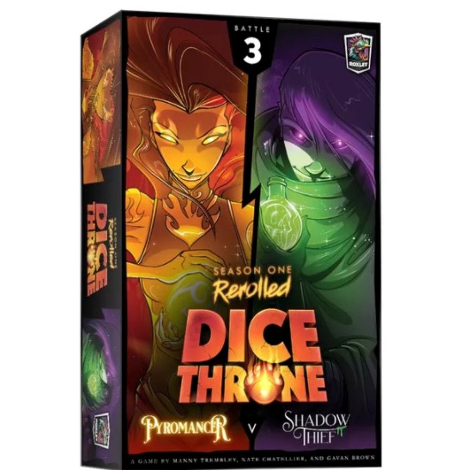 Dice Throne - Pyromancer vs Shadow Thief