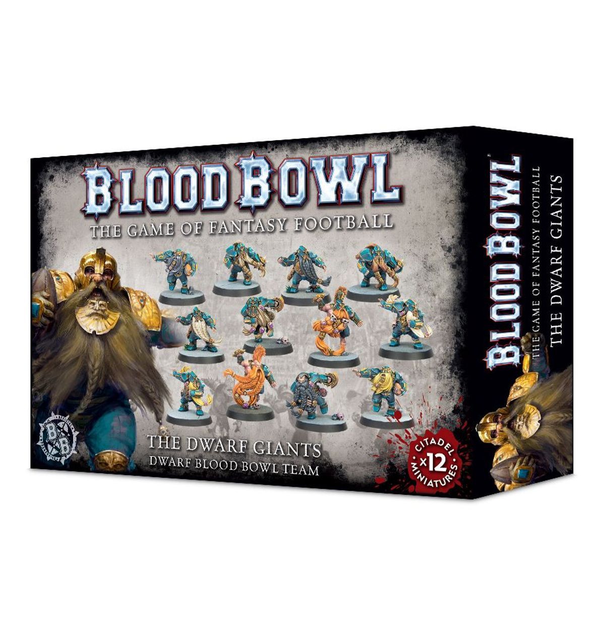 200-17 Dwarf Giants Dwarf Team - Blood Bowl