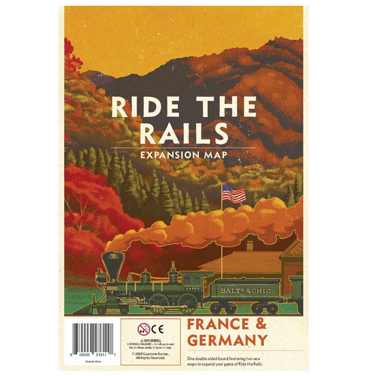 Ride the Rails (Iron Rails 2) - France &amp; Germany Expansion