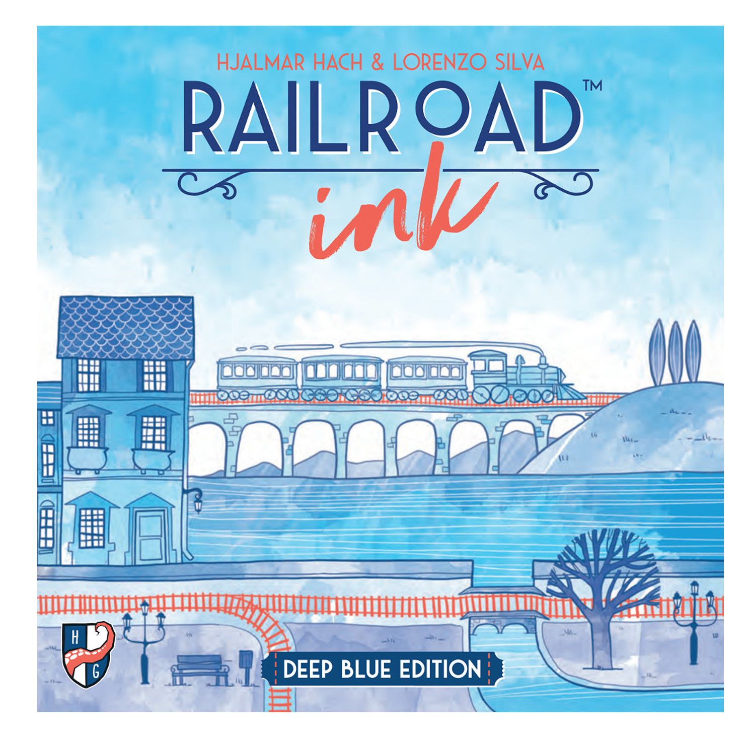 Railroad Ink: Deep Blue Edition