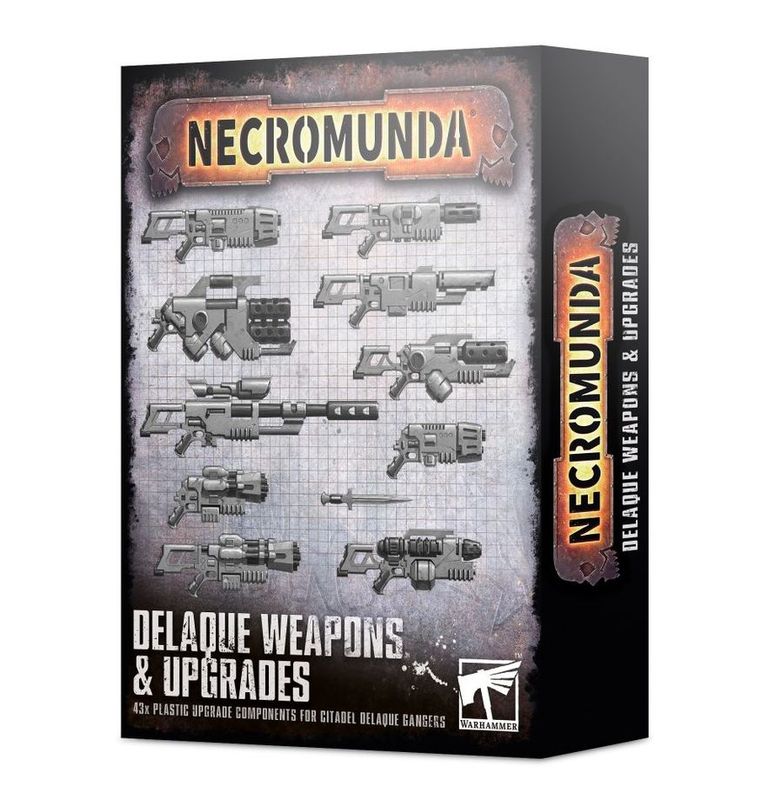 300-83 Delaque Weapons and Upgrades - Necromunda
