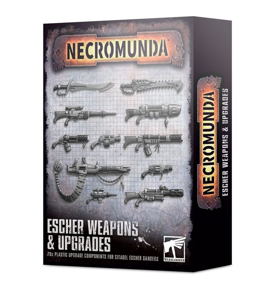 300-74 Escher Weapons and Upgrades - Necromunda