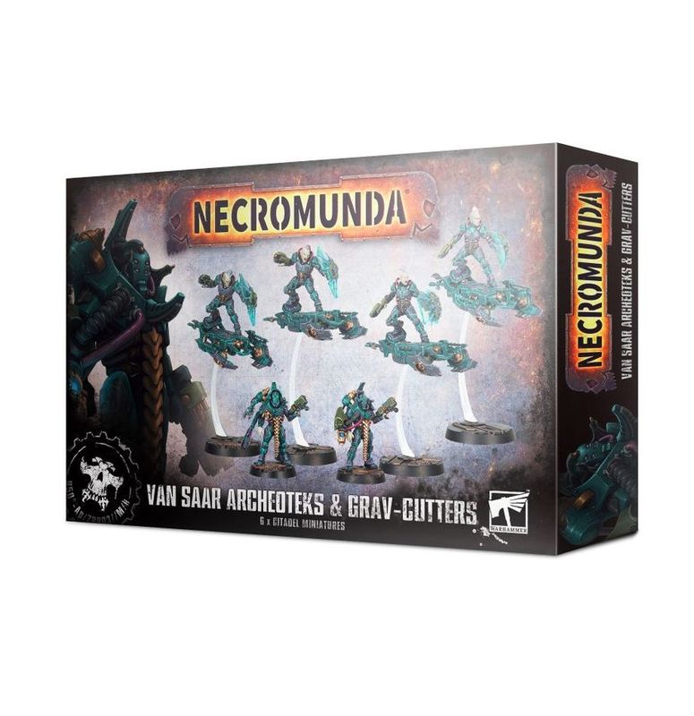 300-71 Van Saar Archeoteks and Grav-Cutters - Necromunda