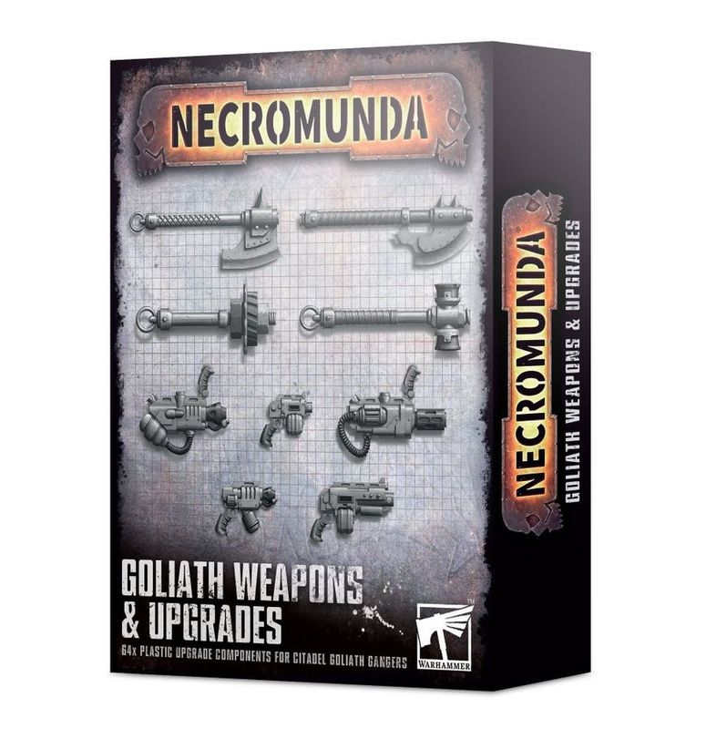 300-75 Goliath Weapons and Upgrades - Necromunda