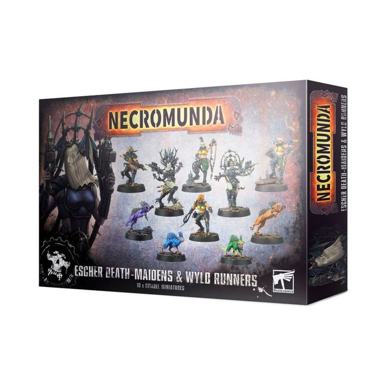 300-66 Escher Death Maidens and Wyld Runners - Necromunda