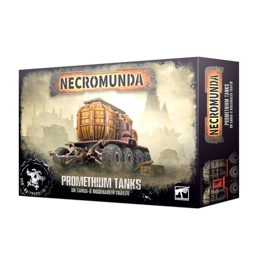 301-12 Promethium Tanks on Cargo-8 Trailer - Necromunda
