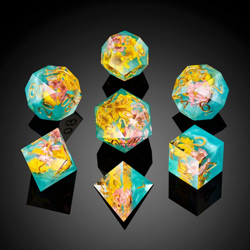 Sharp Edge Dice Set - Summer