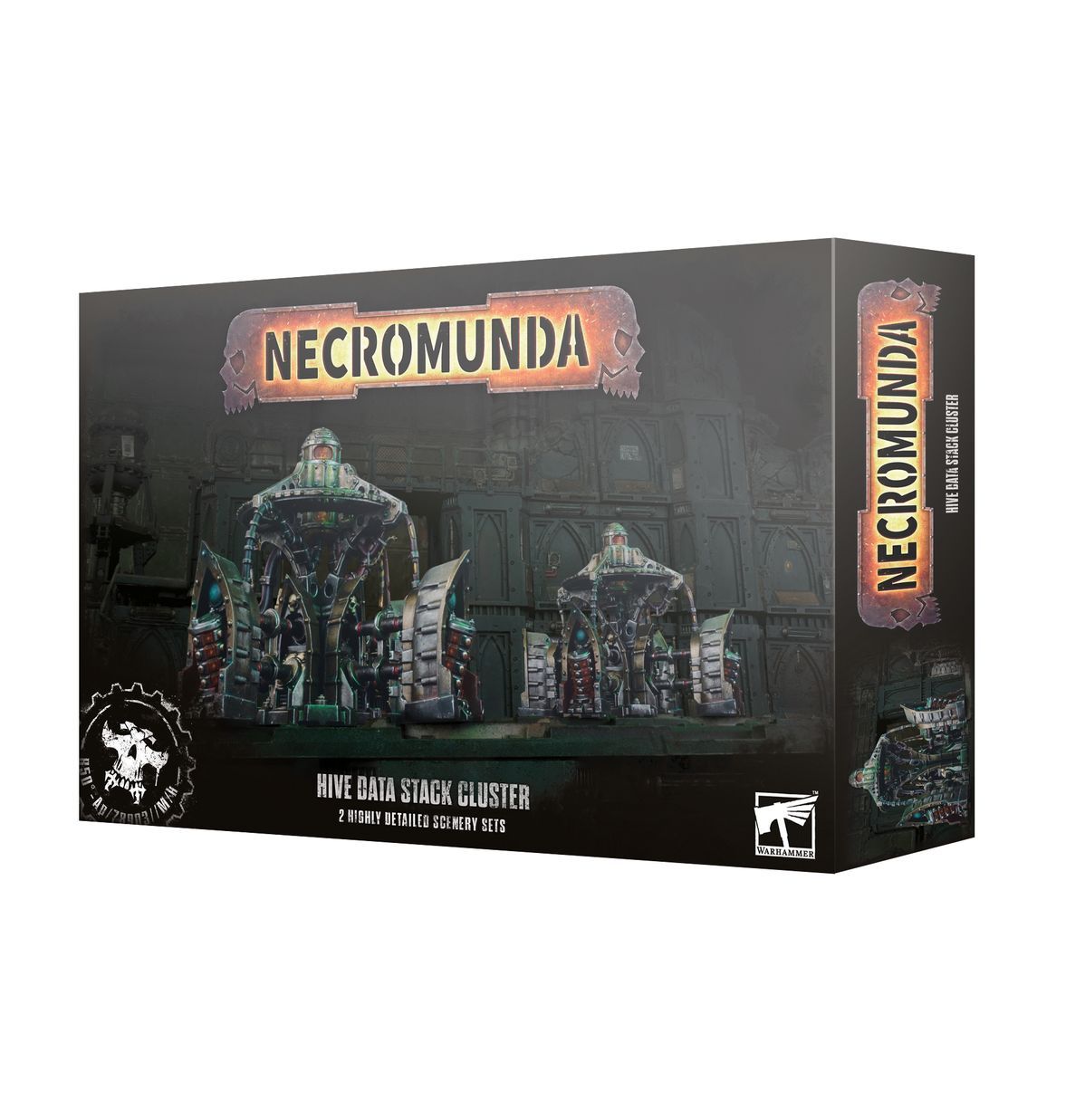 301-36 Hive Data Stack Cluster - Necromunda