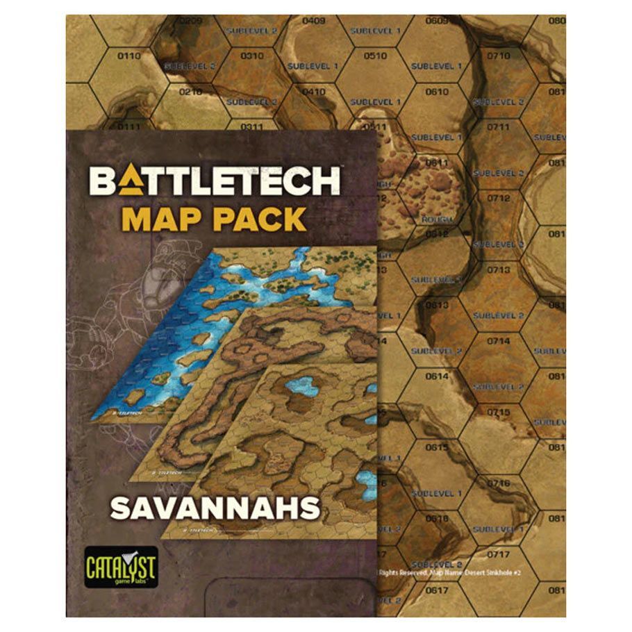 BattleTech Map Pack - Savannahs