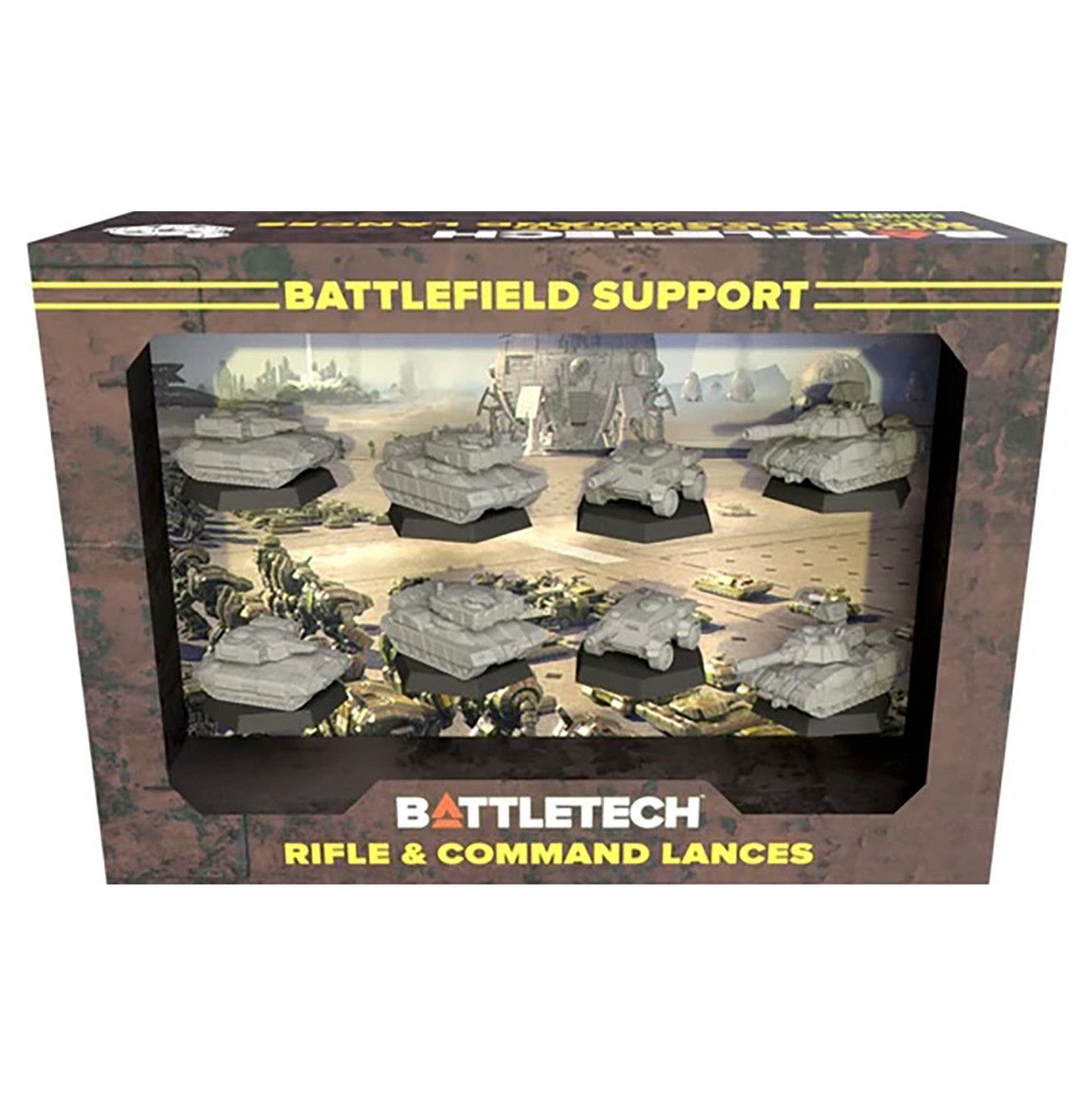 BattleTech Mercenaries Forcepack - Battlefield Support Rifle and Command Lances