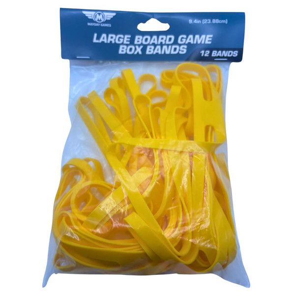 Large Board Game Box Bands (12) Yellow