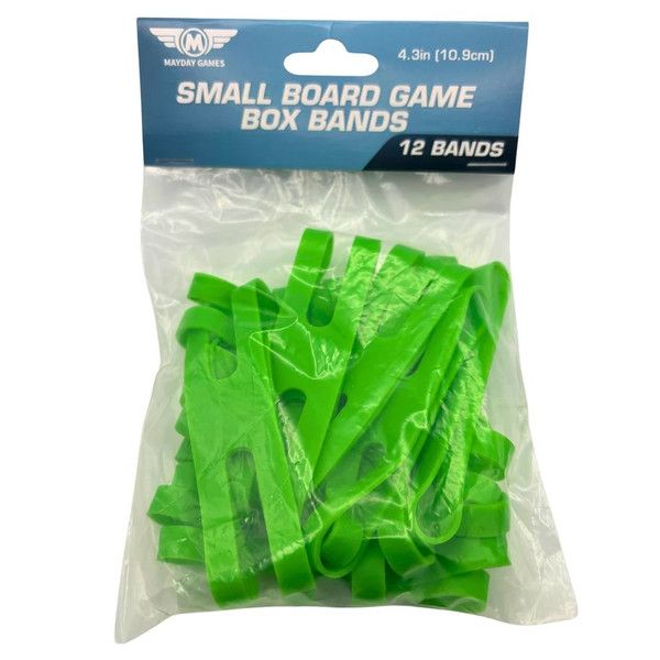 Small Board Game Box Bands (12) Green
