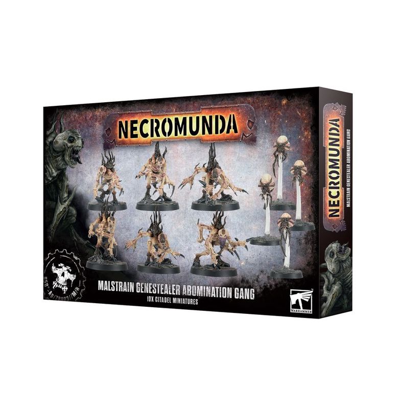 301-31 Malstrain Genestealer Abomination Gang - Necromunda