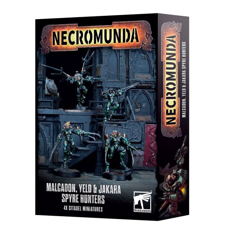 301-44 Malcadon Yeld and Jakara Spyre Hunter - Necromunda