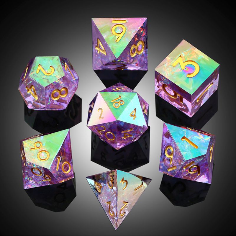 Sharp Edge Dice Set - Chromatic Mage