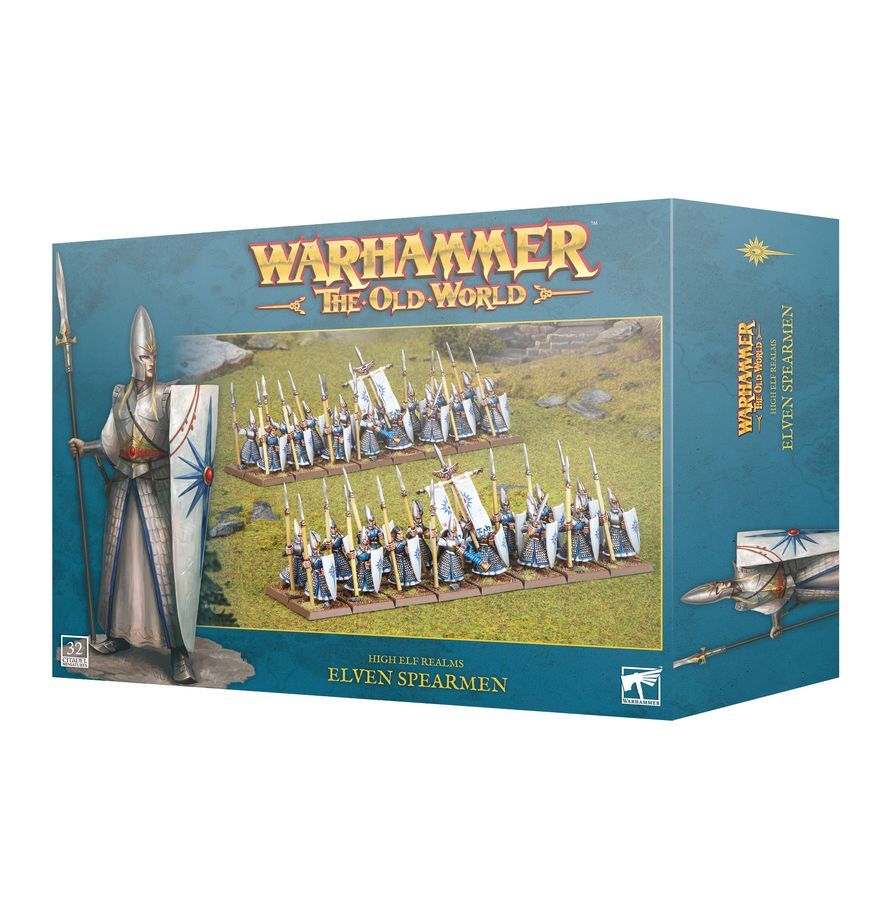 13-15 Elven Spearman - High Elf Realms