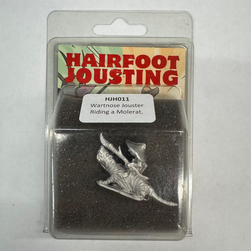 Hairfoot Jousting - Wartnose Jouster riding a Molerat
