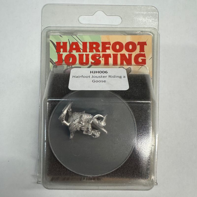 Hairfoot Jousting - Hairfoot Jouster riding a Goose