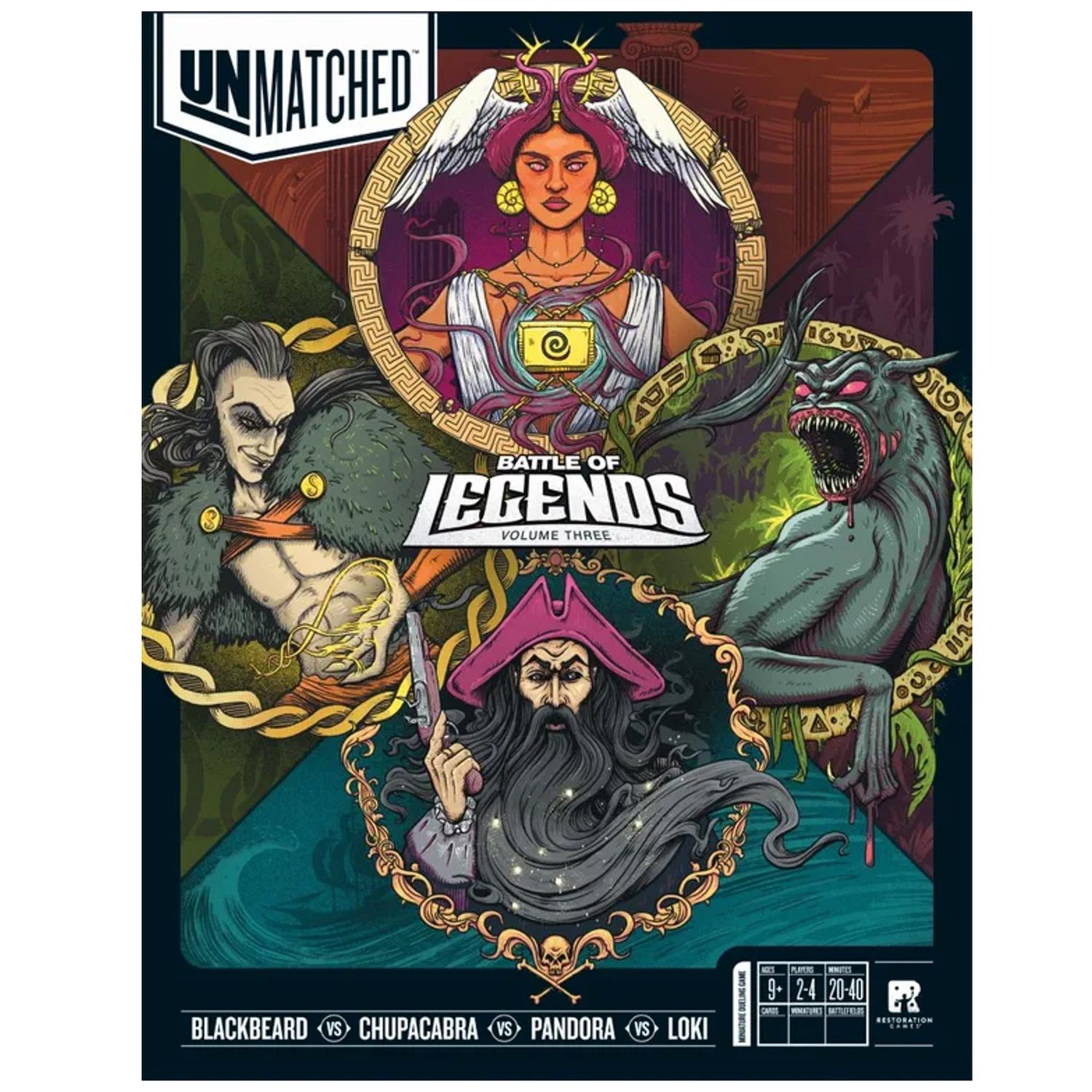 Unmatched - Battle of Legends Vol. 3