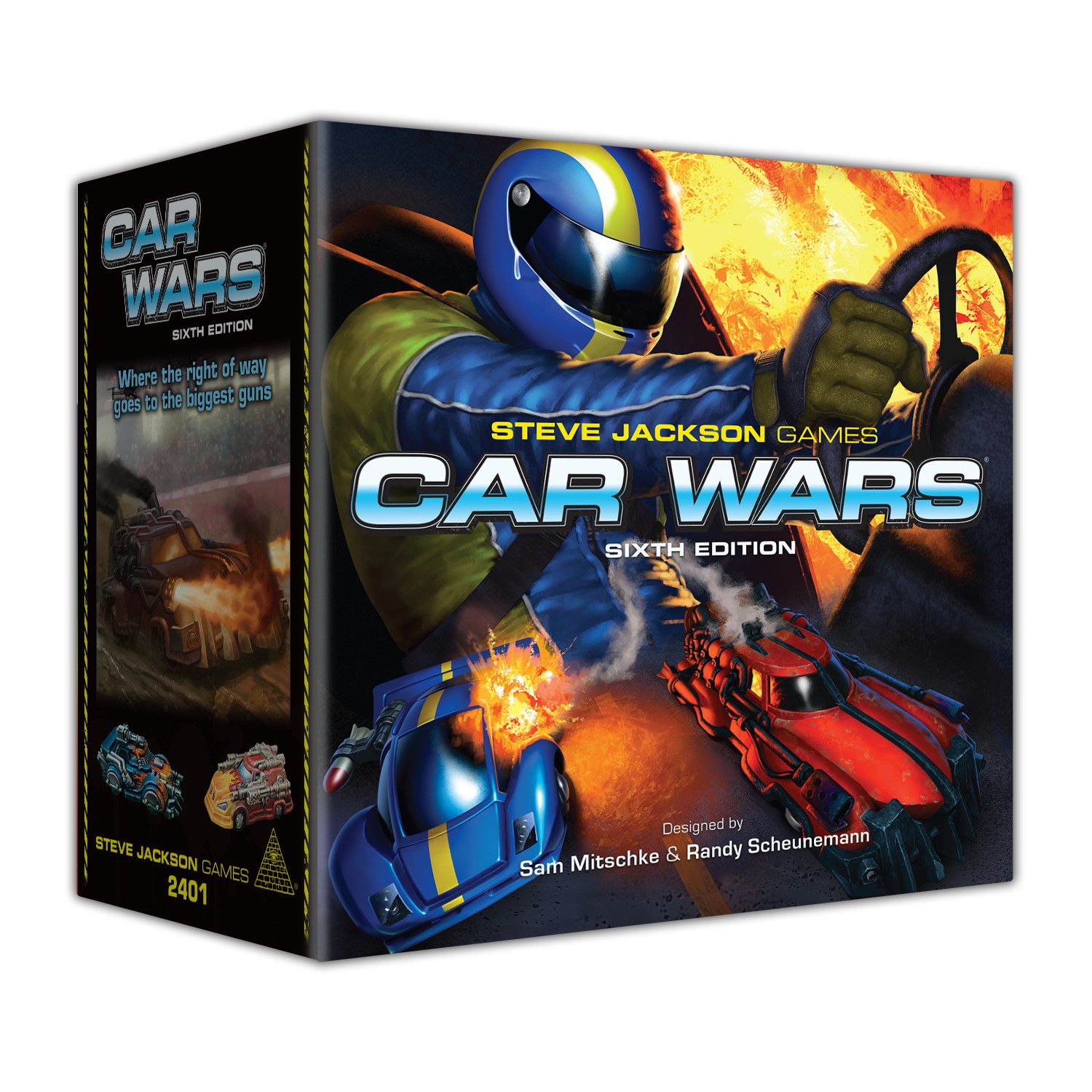 Car Wars 6th Edition 4 Player Starter Core Set