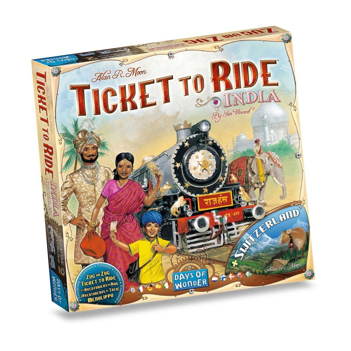 Ticket to Ride - India Map Expansion