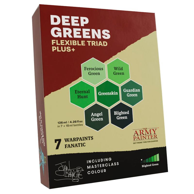 WPF Flexible Triad PLUS+ - Deep Greens (7 bottles)