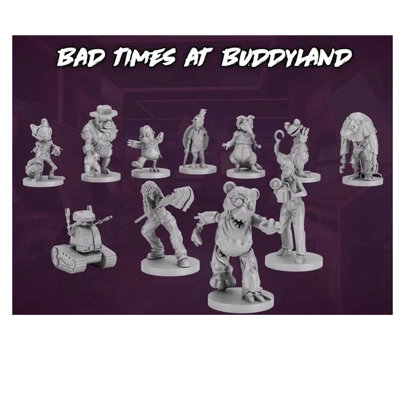 Final Girl Series 3 - Bad Times at Buddyland Miniatures Expansion